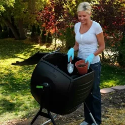 Compost bin Lifetime 60076 Rotation 189 L 75 x 113 x 81 cm