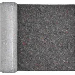 Dammfleece 500 g/㎡ 1x50 m - Barriär för vattenträdgård | Färg: Svart | Storlek: 1x50 m