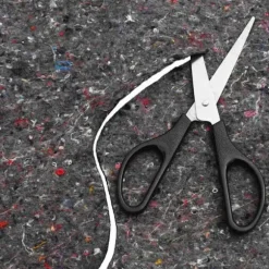 Dammfleece 500 g/㎡ 1x50 m - Barriär för vattenträdgård | Färg: Svart | Storlek: 1x50 m