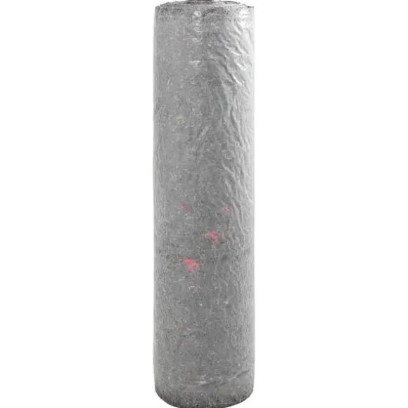 Dammmadrass Grå 1 x 10 m Polyester och Bomull