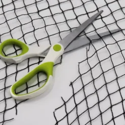 Dammnät 35 m x 20 m Svart Fiskdammsnät Bladnät Nät Fågelskyddsnät robust