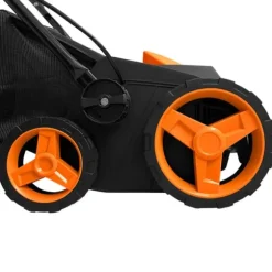 Dammsugare för Konstgräsmatta Konstgräs Dammsugare Grästvätt Elektrisk Löv / Kvist Sop Självgående 380mm Utomhus 50L Uppsamlingskorg 12m Kabel 12,2kg | CDON