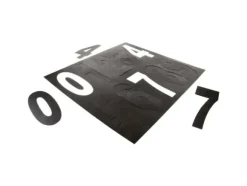 Deko Light 930807 Husnummertavle EEK G (A - G) 100 mm Sort