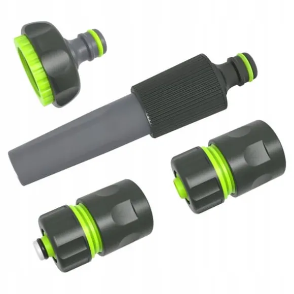 4-delat set med 3/4” EXP STALCO GARDEN S101210215 sprutmunstycke