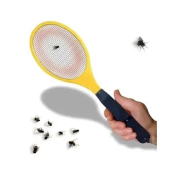 Det mygg-/flugavvisande elektriska racket med ovanlig design för heminredning.