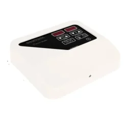 Digital Bastukontroll, Väggmonterad, Överhettningsskydd,VIT