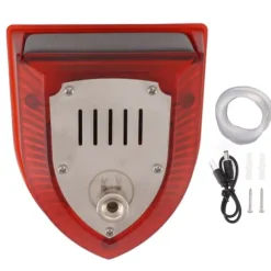 Djuravvisande medel med USB-gränssnitt för laddning, energibesparande, soldrivet djuravvisande medel för kanin, räv, vildsvin