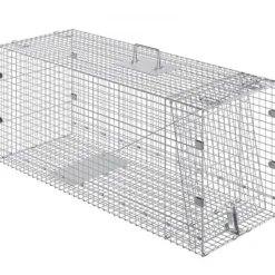 Djurfälla, 106,7x40,6x45,7 cm, Human, Galvaniserat järn