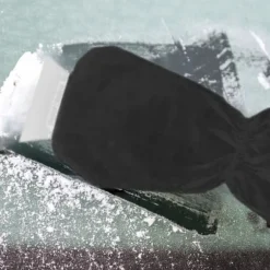 ECARLA Isskraber med handske Sort SKROB06CZ