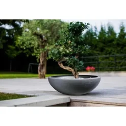 EDA Graphit handfat Kanna Ø 59 cm - 39 L - Antracitgrå