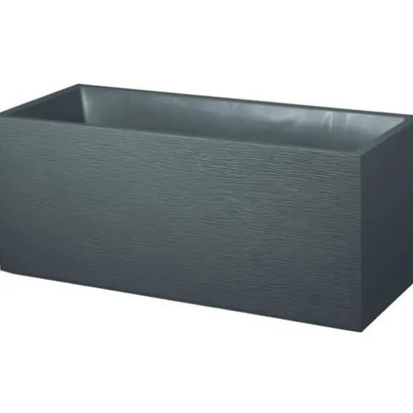 EDA Jardiniere Graphit - 99,5 x 39 x 43 cm - 97,6 L - Antracitgrå