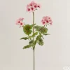 EDG GERANIO RAM ARTIFICIELL H70CM PALE PINK ROSA, HEM, DEKORATIVA TILLBEHÖR, KONSTGUMMI