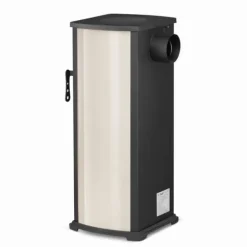 EKONOMIK LUX Vedspis - Enkel Underhåll, 6,6 kW Uppvärmning, Stilfull Design