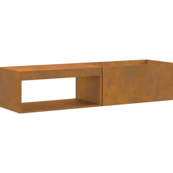 Eldstad Brun 160 x 45 x 35 cm Stål