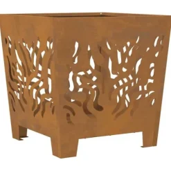 Eldstad Brun 40 x 40 x 40 cm Stål