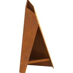 Eldstad Brun 58 x 40 x 100 cm Väderbeständig stål