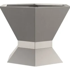 Eldstad Brun 50 x 50 x 40 cm Väderbeständig stål