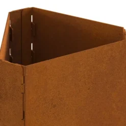 Eldstad Brun 50 x 43 x 52 cm Väderbeständig stål