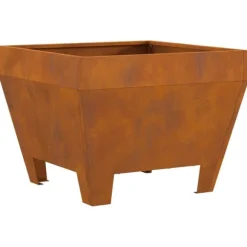 Eldstad Brun 50 x 50 x 38 cm Väderbeständig stål