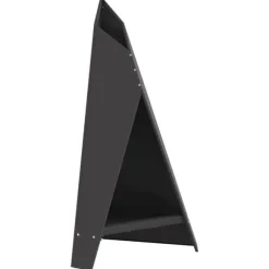 Eldstad Svart 58 x 40 x 100 cm Kallvalsat stål