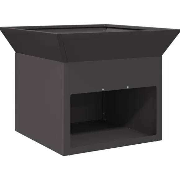 Eldstad Svart 50 x 50 x 40 cm Stål