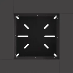 Eldstad Svart 60 x 60 x 50 cm Stål