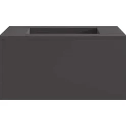 Eldstad Svart 60 x 60 x 30 cm Stål