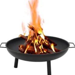 Eldstad 67,5x58x22,5 cm stål