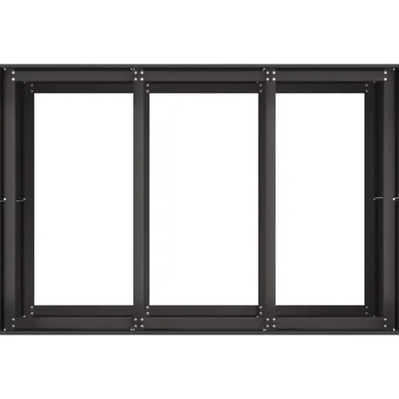 Elegant planteringskärl i kallvalsat stål | 120x80x80 cm | Färg: Svart