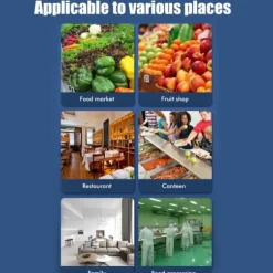 Elektrisk automatisk roterande flugfälla Uppladdningsbar Kraftfull hushållsflugfälla för familjer inomhusbruk