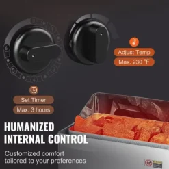 Elektrisk Bastuvärmare 8KW, Inbyggd kontroll, Rostfritt stål, lämplig för 8-12 m³HomeSpa