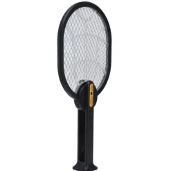 Elektrisk flugsmällare multifunktion 2 i 1 USB uppladdningsbar elektrisk flugträ för hemmet