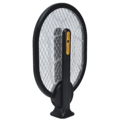 Elektrisk flugsmällare multifunktion 2 i 1 USB uppladdningsbar elektrisk flugträ för hemmet