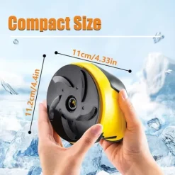 Elektrisk Isskrapa, Snöborste för Bil, Skonsam för Lack, Vintertillbehör för Bilen, Snöröjning och Avisning, Uppladdningsbar, Perfekt för Vindruta