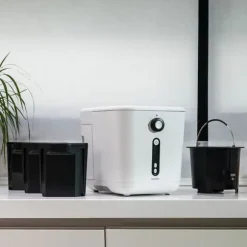 Elektrisk kökskompostbehållare InnovaGoods | Komposthink 3L | Varmkompost | Elektrisk kompostkvarn 550W | Matavfall kompostering