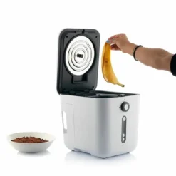 Elektrisk kökskompostbehållare InnovaGoods | Komposthink 3L | Varmkompost | Elektrisk kompostkvarn 550W | Matavfall kompostering