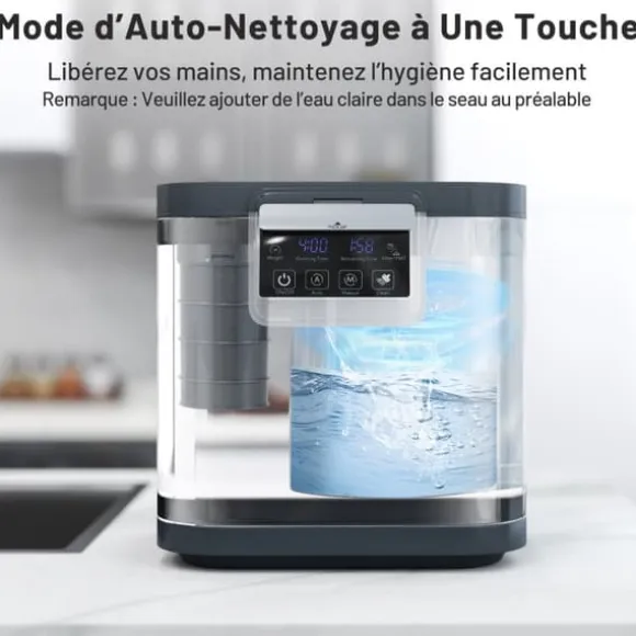 Elektrisk kompostbehållare, 33,5x26x34 cm, Svart