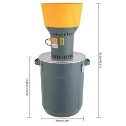 Elektrisk Kvarn, 1300W Effekt, 5 Malningssilar,50L