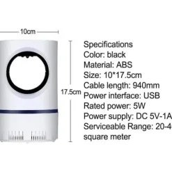 elektrisk myggdödare lampa bugg zapper myggdödare myggdödare insektsfälla