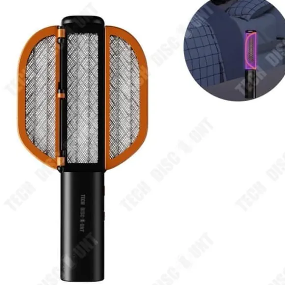 Elektrisk myggfångare - TD® - Fällbar uppladdningsbar - UV-lampa - 1200 mAh - Tyst