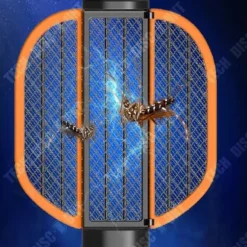 Elektrisk myggfångare - TD® - Fällbar uppladdningsbar - UV-lampa - 1200 mAh - Tyst