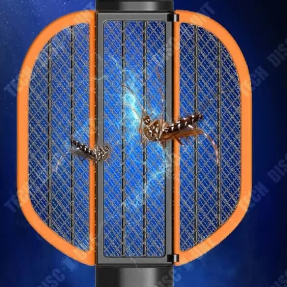 Elektrisk myggfångare - TD® - Fällbar uppladdningsbar - UV-lampa - 1200 mAh - Tyst