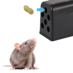 Elektrisk stötfälla för gnagare med intelligent högspänningsskyddsbrytare