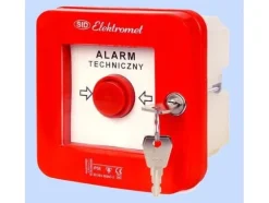 Elektromet infälld automatisk larmställare med lås och hammare WAZp-1s (921501)