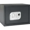 Elektroniskt digitalt skåp med fingeravtryckslås 25x35x25 cm Stål