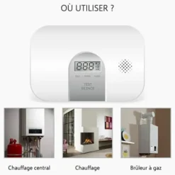 ELRO FC2802 kolmonoxiddetektor - 10 års sensor - EN50291-kompatibel