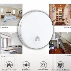 ELRO FF4610 Designer Fire Kit - 2X Slimline rökdetektor & Slimline kolmonoxiddetektor