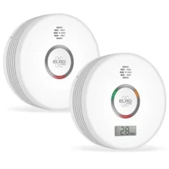 ELRO FF4910 PRO Brandsläckningssats - rökdetektor och kolmonoxiddetektor med 10 års batteri