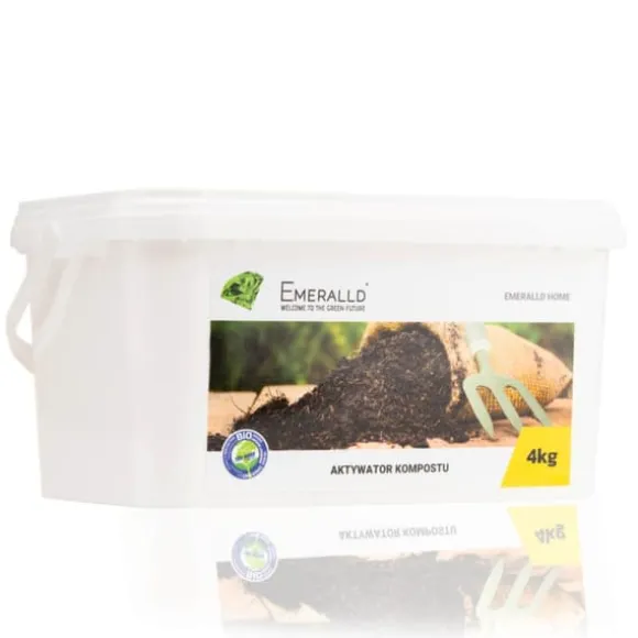 Emerald Home Activator 4 kg gödselmedel som påskyndar kompostnedbrytningen