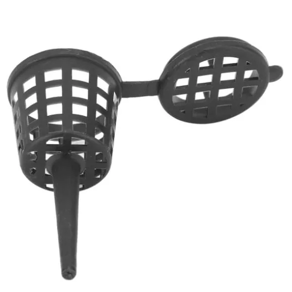 En bonsaigödselkorg med lock, 100 st plastgödselkorg med nät för blommor, bärbar gödsellåda för krukväxter, orkidéer och bonsai